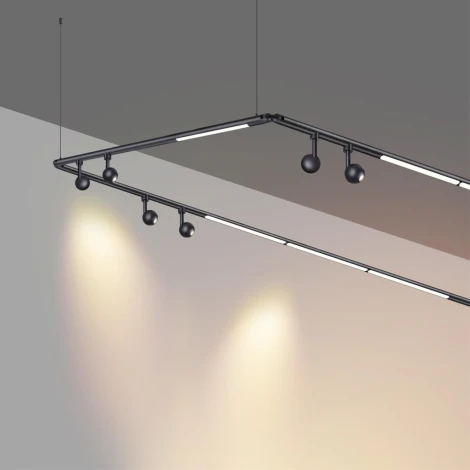 Светильник диммир. со сменой цв. температуры Novotech Glat 359369 IP20 LED 8W 48V 30 KONST (регулировка яркости, управление смартфоном, умный дом - Smart Life)