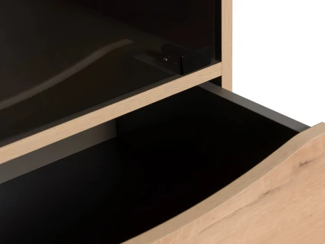 Шкаф-витрина Like однодверная левая ОГОГО (арт.583987), (ЛДСП/Белый)