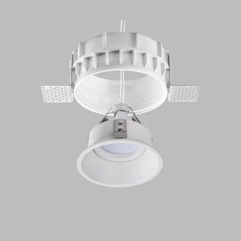 Встраиваемый светильник под гипсокартон с рамкой Lightstar Domino G214606 (220V, круглые)