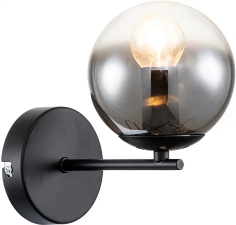 Бра Balance 1119/1A E14*40W Black (220V, шар)