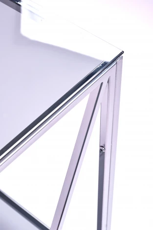 Консольный стол AllConsoles 1031-CS grey серебряный