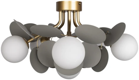 Потолочная люстра Loft It Matisse 10008/6C Grey (220V, шарики)