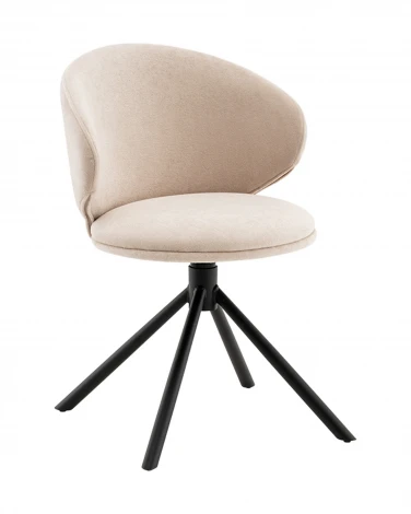 Стул Труфальд велюр бежевый Stool Group арт.УТ000041565