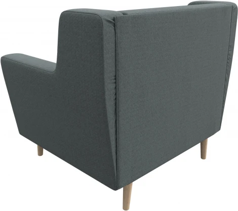 Кресло Брайтон (Серый/Рогожка) Лига Диванов арт.125035