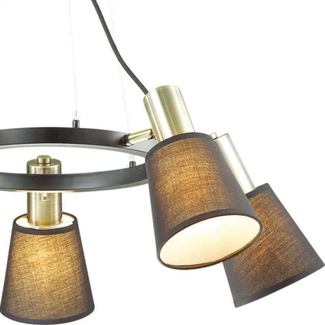 Подвесная люстра Lumion Marcus 3638/5 (220V, на тросе, кольцо)