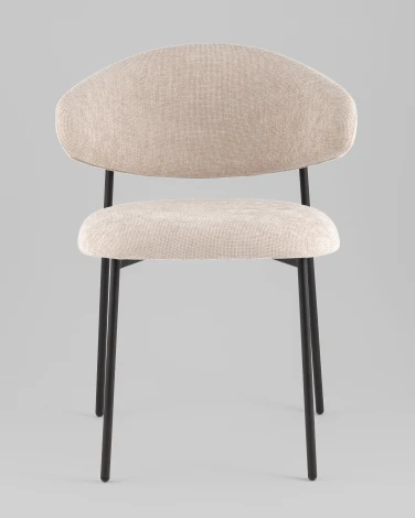 Стул Evan шенилл бежевый Stool Group УТ000042349