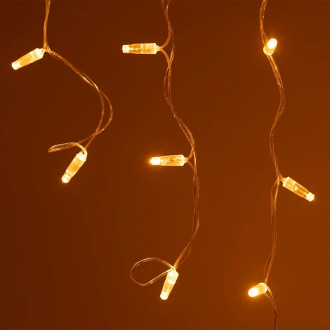 Светодиодная гирлянда ARD-EDGE-CLASSIC-2400x600-CLEAR-88LED-STD Yellow (230V, 6W) (IP65)