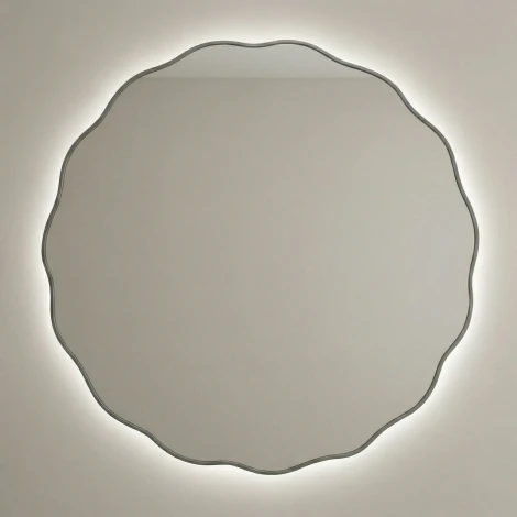 Fancy S LED Silver Зеркало в раме с подсветкой Art-Zerkalo SM191LSL 13926