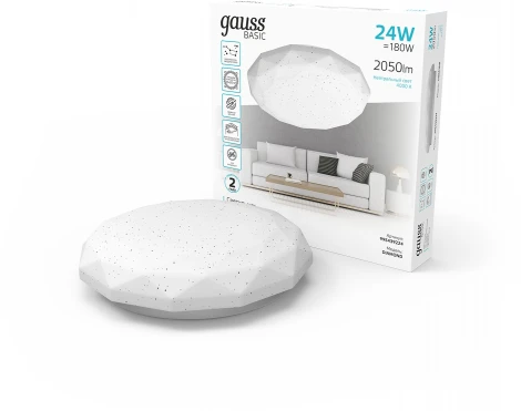 Настенно-потолочный светильник Gauss Basic Space Diamond 995439224