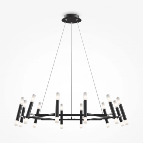 Подвесной светильник Maytoni Vigo MOD031PL-24B (220V, на тросе, круглые)