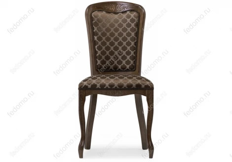 Деревянный стул Woodville Клето орех / коричневый 450686