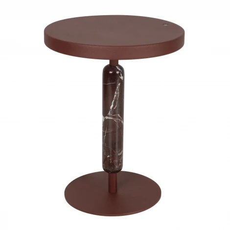 Настольная лампа SP-ALYSS-TAB-R22.5х30-5W Warm3200-MIX (RD-BRG, 110 deg, 230V) (Arlight, IP20, Мрамор) 061709