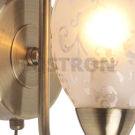 Бра IDLamp Carmina 201/1A-Oldbronze