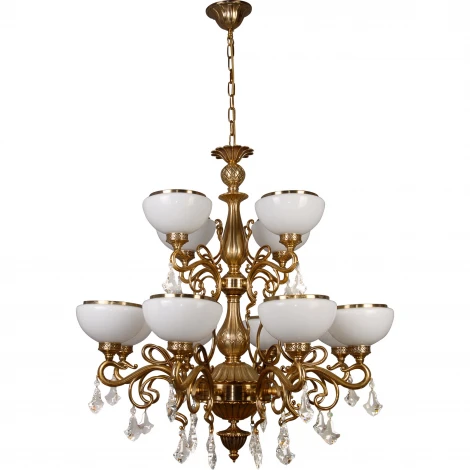 Подвесная люстра N-Light 309 309-12-52 старое золото