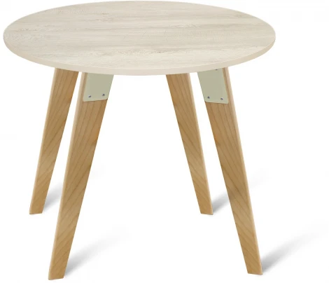 Стол SHT-TU16/80 ЛДСП прозрачный лак/дуб беленый Sheffilton SHT-TU16 6093138301