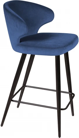 Стул полубарный Richard, бархат синий 29 Top Concept RICHARD 80600