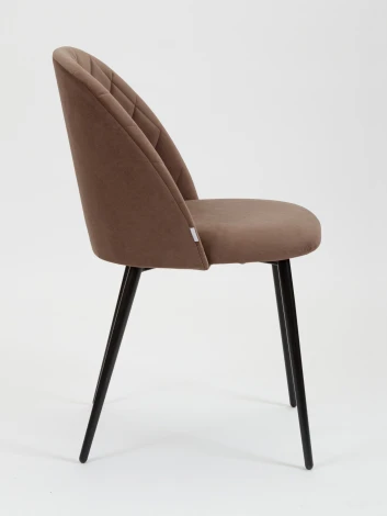 Стул MyFar Джозефина коричневый велюр MF1030-1
