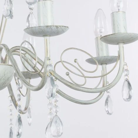 Подвесная люстра De City Лада 442011008 (220V, подвески, на цепи, подсвечник, свеча)