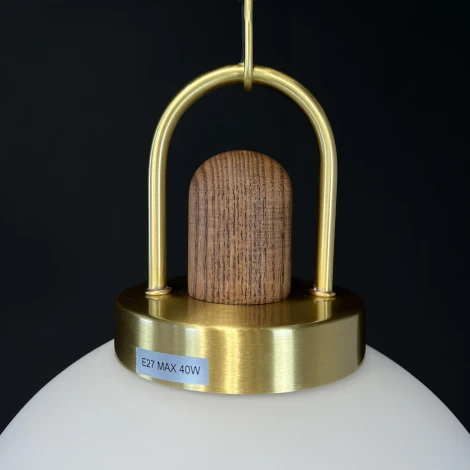 Подвесной светильник Arc Globe Полусфера D30 ImperiumLoft 101295-26 (191839-26) (220V, на проводе)