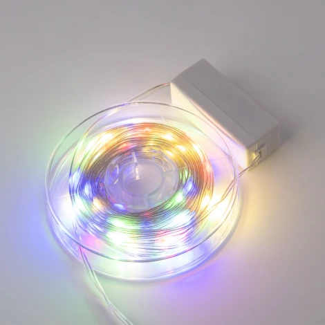 Гирлянда светодиодная "Полоса", 10м. 100 светодиодов, разноцветный свет Uniel ULD-S1000-100/DTA MULTI IP20 DEW BAND