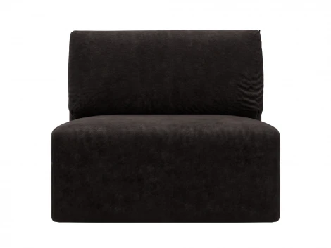 Модуль диван Лига-060 НПБ (ЛДСП,Брус,Фанера,Велюр/Коричневый) Лига Диванов 129549