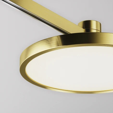 Трековый светильник магнитный 4000K 10Вт Maytoni Plato TR153-1-10W4K-BS (LED, 24V, круглые)