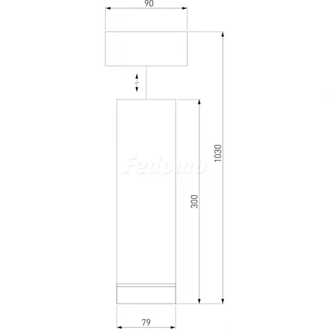 Подвесной светильник Eurosvet Topper DLR023 12W 4200K хром матовый