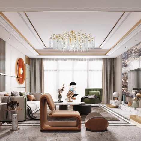 Потолочная люстра хрустальная на штанге Arte Milano Milano-1 23111.1200.18.G9.A GD (220V)