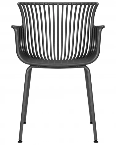 Набор 4 шт стул обеденный DOBRIN ROSS (темно-серый (GR-04) без подушки)