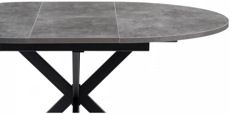 Деревянный стол Woodville Сурео 2 камень темный / черный 514790