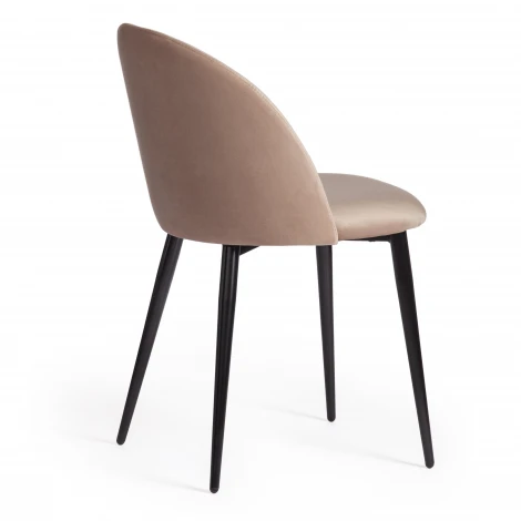 Стул MONRO (mod. 710) бежевый barkhat 5/черный (ткань/металл)