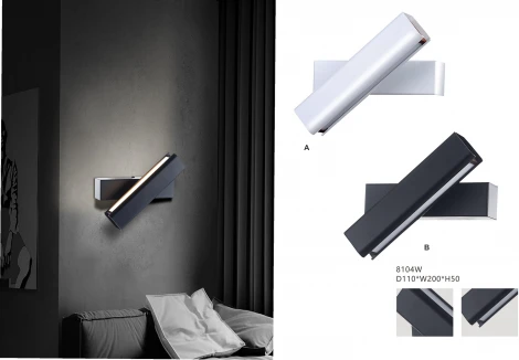 Настенный светильник iLedex Firefox 8104W-10W-3000K BK