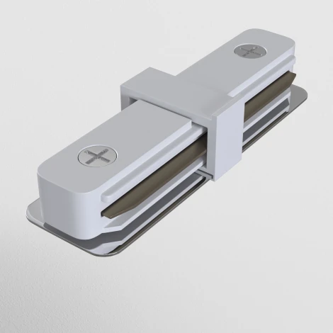 Коннектор прямой Unity белый (однофазный) Maytoni Technical TRA001C-11W (220V)