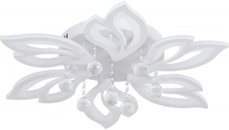 Потолочная люстра с пультом, светодиодная Natali Kovaltseva Sand LED LAMPS 81241