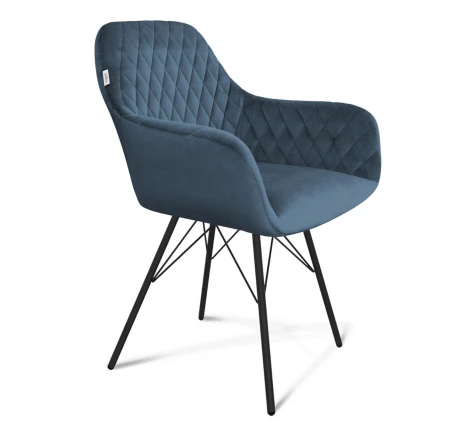 Стул Sheffilton SHT-ST38/S37 тихий океан/черный муар 6736291113