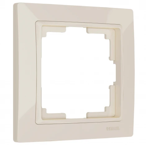 Рамка на 1 пост Snabb basic (слоновая кость) Werkel W0012003 (a051297)