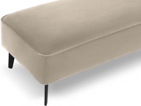 Банкетка Amsterdam ОГОГО (арт.787124), (Ткань,Велюр/Бежевый)