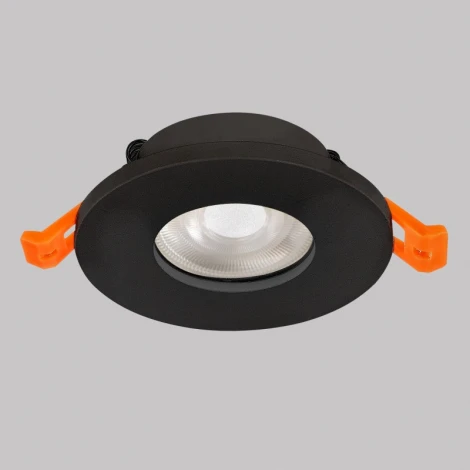 Светильник встраиваемый GU10 10W IP44 Черный IL.0029.0006-BK Imex IL.0029.0006-BK (220V, круглые)