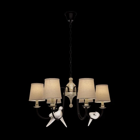 Подвесная люстра с птичками Loft It Birds LOFT1029A-6