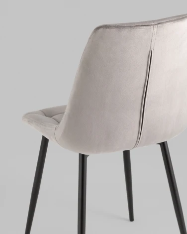 Стул Stool Group Флекс New велюр светло-серый 4шт. арт.УТ000039330