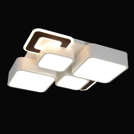 Потолочная люстра Максисвет Панель 1-7381-mattWH+CF Y LED