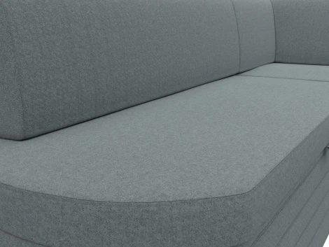 Диван кухонный угловой Токио правый угол Лига Диванов (Рогожка) арт.122532