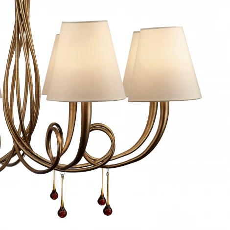 Подвесная люстра Mantra Paola 6205 (220V, на цепи)