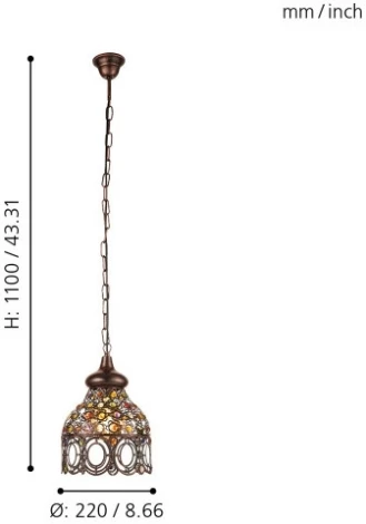 Подвесной светильник Eglo Jadida 49765