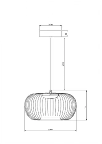 Подвесной светильник Arte Lamp Flare A3527SP-12BK (LED, 220V, на проводе)