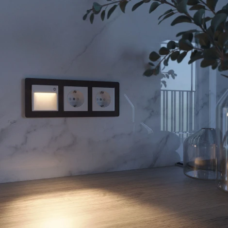 Встраиваемая LED подсветка с датчиком движения (белый) Werkel W1154601 (a062470)