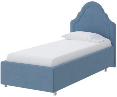 PROxSON Кровать Эльза (Ткань: Рогожка Тетра Голубой) 80x190