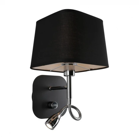 Бра на гибкой ножке для чтения Omnilux Monteluco OML-62611-02 (220V, выключатель)