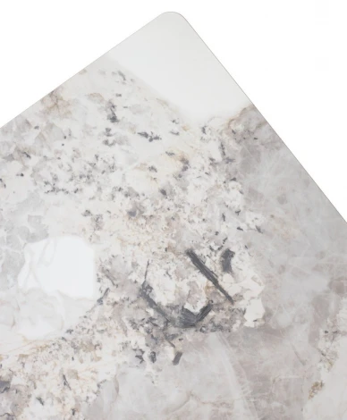 Стол ТИК ТАК 120 цвет PANDORA LIGHT Пандора, керамика / Черный каркас M-City 64653