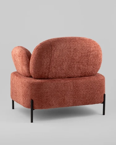Кресло Stool Group Кэнди ткань букле коралловый арт.УТ000040025
